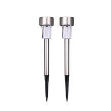 Load image into Gallery viewer, Garden Premium LED Solar Luxury Stainless Steel Lights For Yard Pathway Walkway More Pieces Outdoor