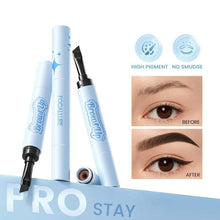 Load image into Gallery viewer, 2 In 1 3D Eyebrow Gel Cream Eyeliner Pencil 3 Colors Waterproof Long-lasting Eyebrow Pomade Enhancers Makeup Cosmetics