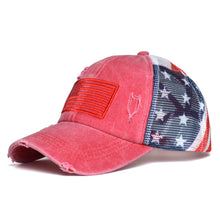 Load image into Gallery viewer, Women's Ripped Embroidered Baseball Cap – Breathable Dome Top Polyester Hat