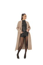 Load image into Gallery viewer, Arden Classic Wraparound Overcoat in Latte