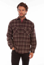 Load image into Gallery viewer, Scully Ironwood - Men's Western Wool Flannel Shirt