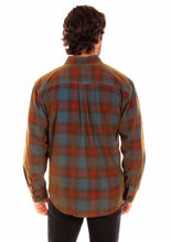 Load image into Gallery viewer, Scully Point Collar (5341) - Men's Plaid Corduroy Shirt