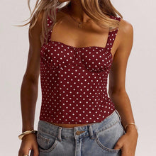 Load image into Gallery viewer, Women’s Polka Dot Underwire Camisole – Party & Date Night Top