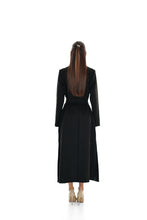 Load image into Gallery viewer, Aria Cashmere Blend Coat in Black