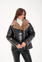 Load image into Gallery viewer, Genuine Mink Fur Down Fill Jacket