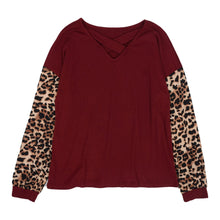 Load image into Gallery viewer, Criss Cross Two Tone Sweater