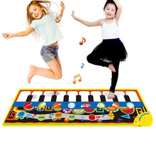 Load image into Gallery viewer, Baby Electronic Music Piano Play Mat Multi-function 8 Instruments Mode Musical Carpets For Kids