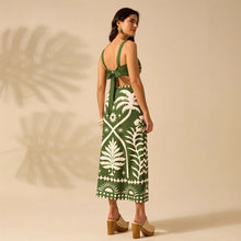 Load image into Gallery viewer, Women's Floral Printed Camisole & High-Waisted Midi Skirt Set