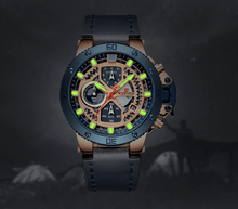Load image into Gallery viewer, Men's Casual Waterproof Watch With Chronometers And Fluorescent Hands Excellent Design Perfect Gift