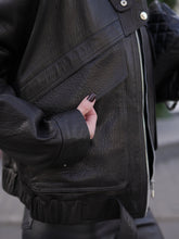 Load image into Gallery viewer, Jumbo Genuine Leather Jacket