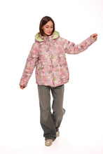 Load image into Gallery viewer, Reversible Demi-Season Jacket in Iris/Lemongrass