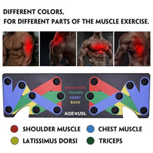 Load image into Gallery viewer, Push Up Rack Edge 9 in 1 Body Building Exercise Fitness Tools Women Men Push-Up Display Shelves and Raisers For GYM Training Body drop shipping