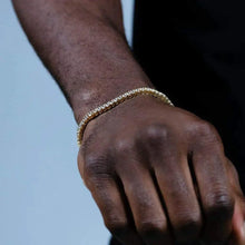 Load image into Gallery viewer, 18K Gold Plated Zircon Tennis Bracelet