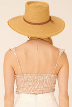 Load image into Gallery viewer, Floral Ruffle-Trim Smocked Cami Bodysuit