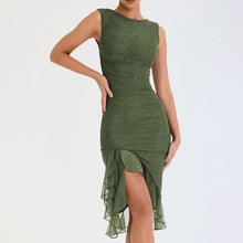 Load image into Gallery viewer, Summer Slim Skinny Sleeveless Dress For Women Fashion Party Club Dresses
