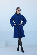 Load image into Gallery viewer, Classic Wraparound Cashmere Blend Overcoat