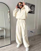 Load image into Gallery viewer, Women’s Sportswear Set Solid Color Cardigan Set