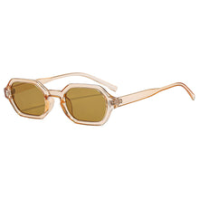 Load image into Gallery viewer, Polygonal Small-Frame Sunglasses – Hexagonal Unisex UV Protection