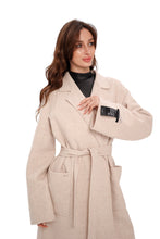 Load image into Gallery viewer, Mia Premium 85% Wool Cashmere Coat