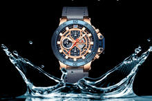 Load image into Gallery viewer, Men's Casual Waterproof Watch With Chronometers And Fluorescent Hands Excellent Design Perfect Gift