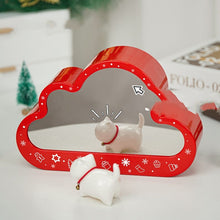Load image into Gallery viewer, Mandotos Christmas Cloud Night Lamp With LED Lights Mirror Frame Assembled Building Blocks