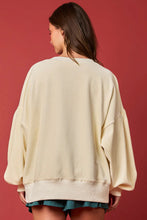 Load image into Gallery viewer, Women’s Christmas Egg Sequined Long-Sleeve Loose Sweatshirt