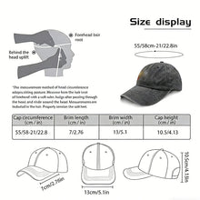 Load image into Gallery viewer, 1955 Limited Edition Embroidered Vintage Baseball Cap – Retro Washed Distressed Hat