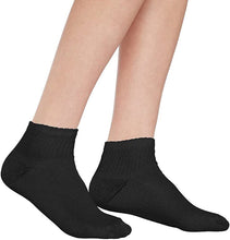 Load image into Gallery viewer, 3-12 Pairs Mens Plain Solid Cotton Sports Ankle Athletic Socks Low Cut Size 9-13