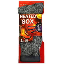 Load image into Gallery viewer, Mens thermal socks Heated winter friendly Warm Boot Sox thick Duty Size 10-13