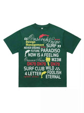 Load image into Gallery viewer, Men's Letter Round Neck Short Sleeve T-Shirt