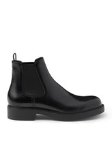 Load image into Gallery viewer, Prada Men Brushed Leather Chelsea Boots