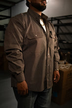 Load image into Gallery viewer, FR Pearl Snap Work Shirt - Copperhead
