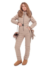 Load image into Gallery viewer, Down Insulated Snow Suit in Beige