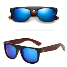 Load image into Gallery viewer, Bamboo Wooden Arms Sunglasses Men Women Black Sunglass