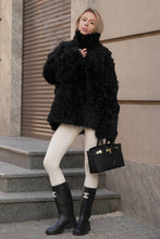 Load image into Gallery viewer, Genuine Tigrado Curly Shearling Coat