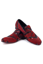 Load image into Gallery viewer, Barabas Jakarta Sequin Loafers Shoes 5SH04