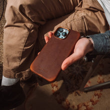 Load image into Gallery viewer, Leather iPhone Case
