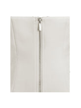 Load image into Gallery viewer, Yani Ivory Asymmetrical Lapel Sleeveless Peplum Top