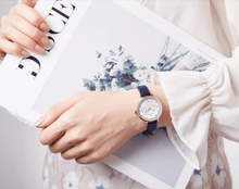 Load image into Gallery viewer, Stylish Womens Elegant With Double Zircon And Two Chronometer Day And Date Luxury Watch