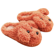Load image into Gallery viewer, Couples Winter Pack Heel Cotton Shoes Women's Mens Slipper Winter Shoes New Fashion Casual Fur Plush Slides Winter Slippers For Women House Slippers Fluffy Soft Comfy Fuzzy Slippers Faux Fur Plush Anti-Skid Slippers