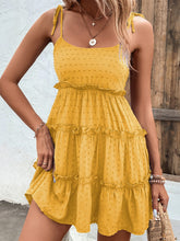 Load image into Gallery viewer, Elegant White Spaghetti Strap Dress Minimalist & Chic Summer Essential Unique Retro Dress
