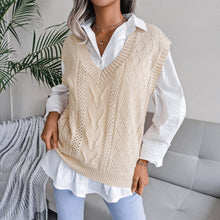Load image into Gallery viewer, Women’s Hollowed Out Knit Vest