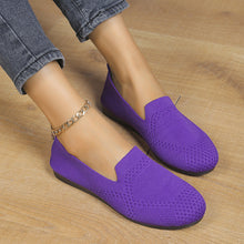 Load image into Gallery viewer, Flying Woven Slip-On Flats — European / American Style Work Shoes