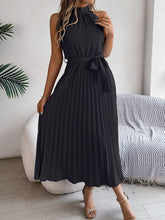 Load image into Gallery viewer, Cute Pink Sleeveless Midi Dress Elegant & Flowy Girls Dress Beautiful Design