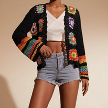 Load image into Gallery viewer, Hand-Crocheted Knitted Cardigan for Women