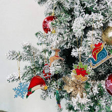 Load image into Gallery viewer, Mandotos Christmas Car Pendant Hanging Ornament for Car and Home Decoration Festive Holiday Decor