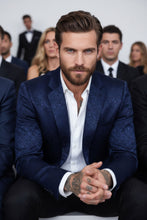 Load image into Gallery viewer, Barabas Denpasar Floral Blazer 5BL01