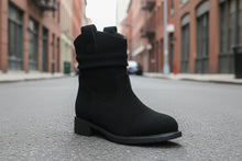 Load image into Gallery viewer, Women’s Suede Chunky Heel Slimming Ankle Boots