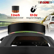 Load image into Gallery viewer, 5Core 8 Inch Subwoofer Speaker 500W Peak 4 Ohm Replacement Car Bass Sub Woofer 2 Pcs