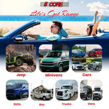 Load image into Gallery viewer, 5Core 8 Inch Subwoofer Speaker 500W Peak 4 Ohm Replacement Car Bass Sub Woofer 2 Pcs